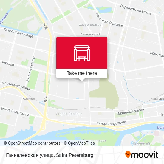 Гаккелевская улица map