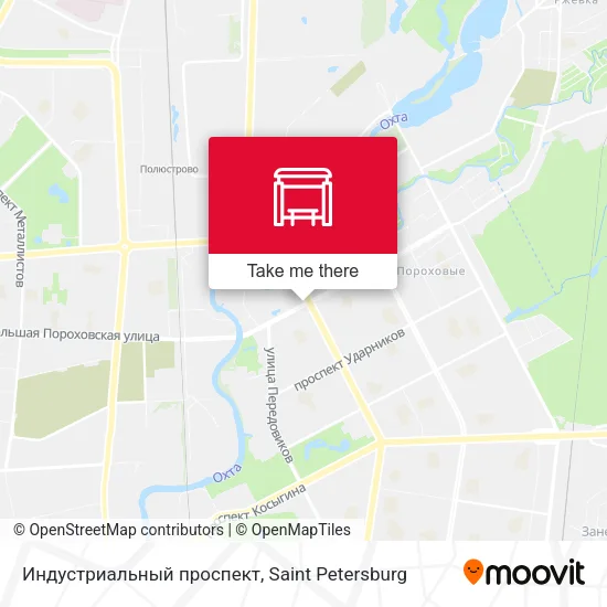 Индустриальный проспект map