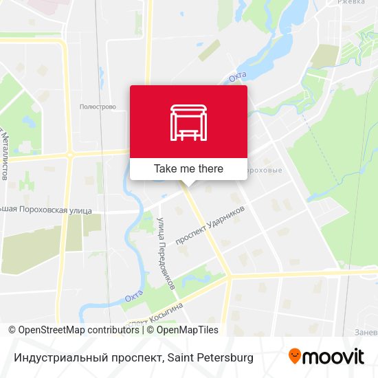 Индустриальный проспект map