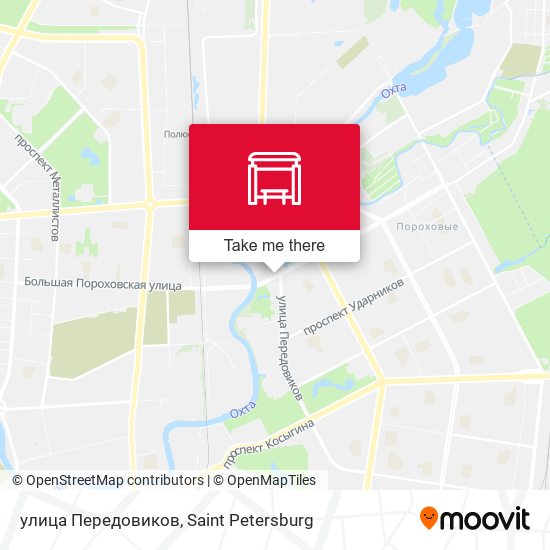 улица Передовиков map