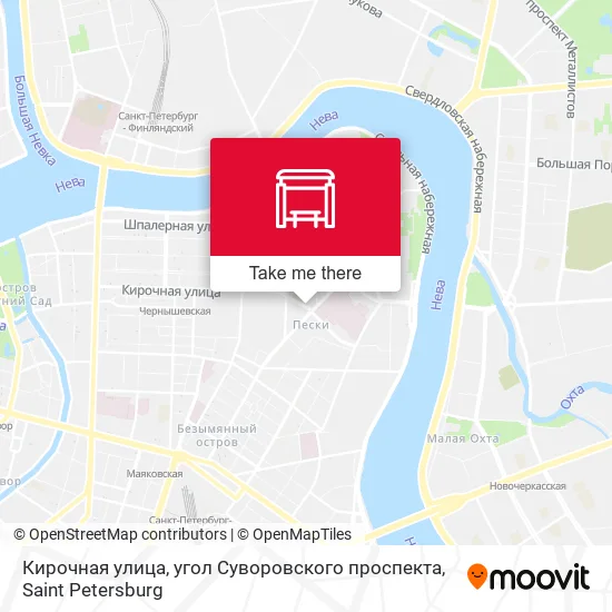 Кирочная улица, угол Суворовского проспекта map