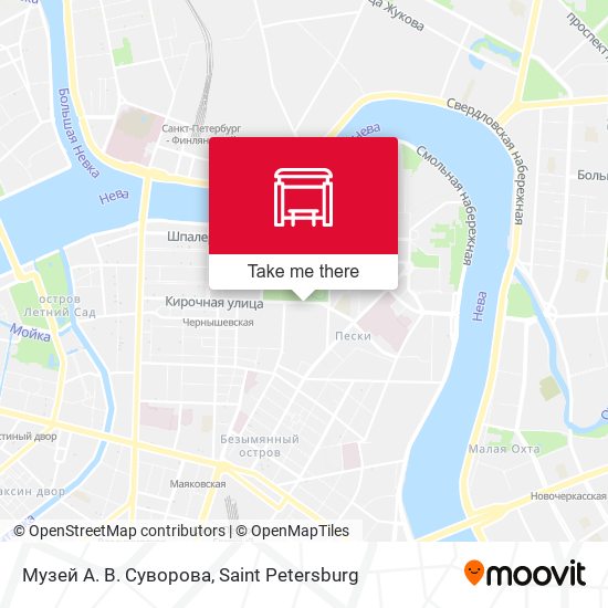 Музей А. В. Суворова map