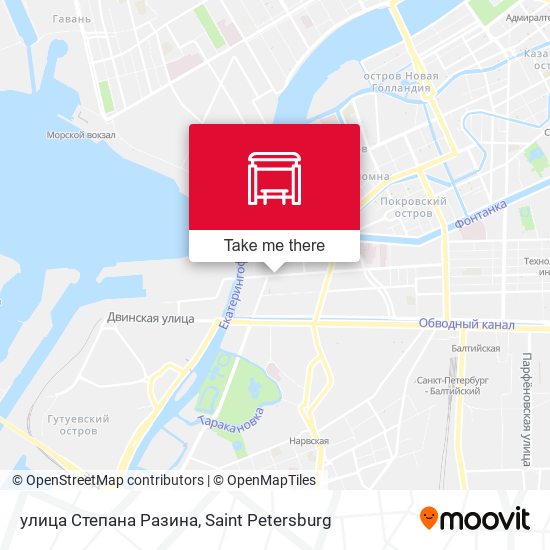 улица Степана Разина map