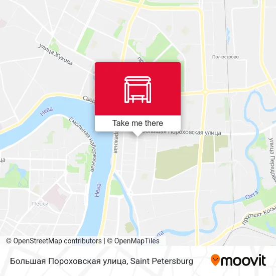 Большая Пороховская улица map