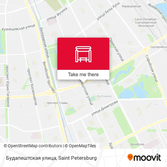 Будапештская улица map