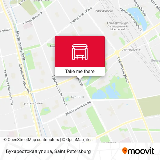 Бухарестская улица map
