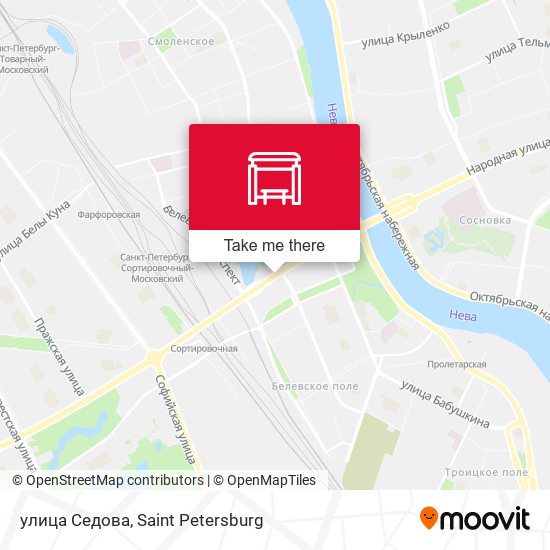 улица Седова map