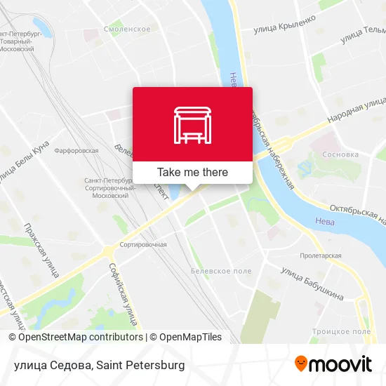 улица Седова map