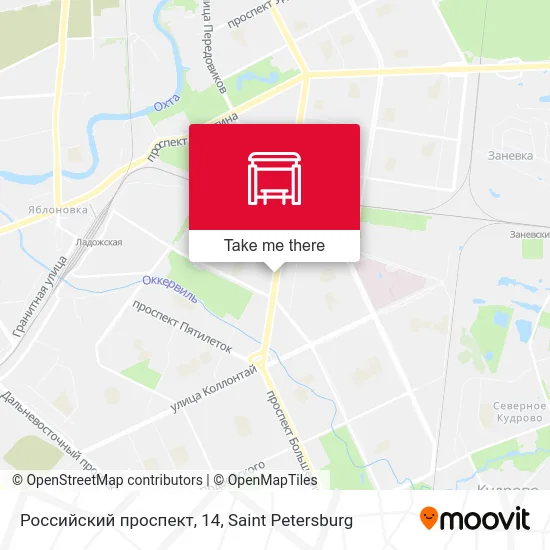 Российский проспект, 14 map