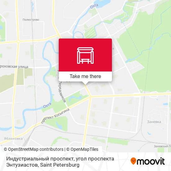 Индустриальный проспект, угол проспекта Энтузиастов map