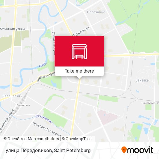 улица Передовиков map