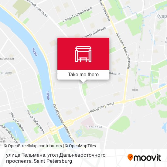 улица Тельмана, угол Дальневосточного проспекта map