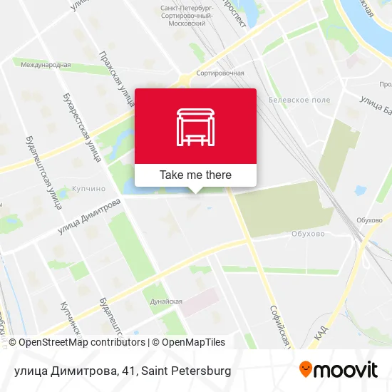 улица Димитрова, 41 map