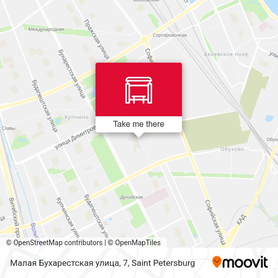 Малая Бухарестская улица, 7 map