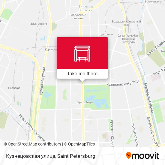 Кузнецовская улица map