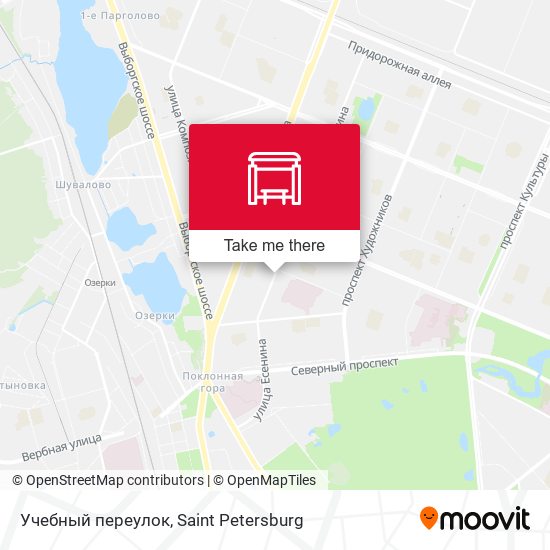 Учебный переулок map