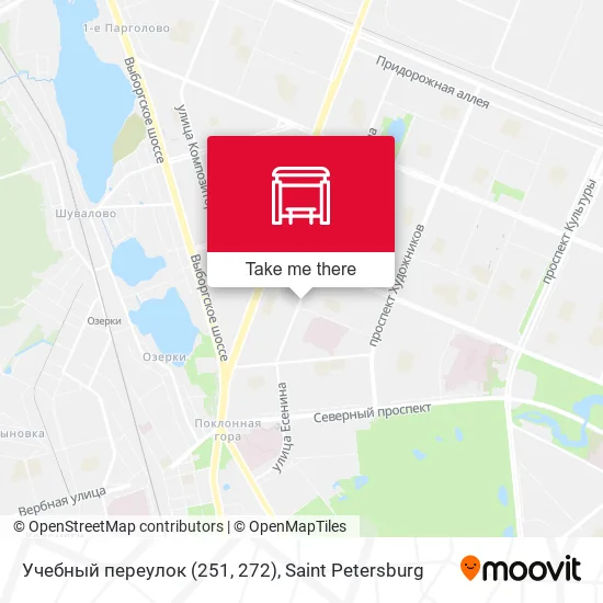 Учебный переулок (251, 272) map
