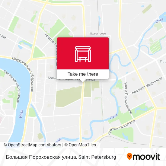 Большая Пороховская улица map
