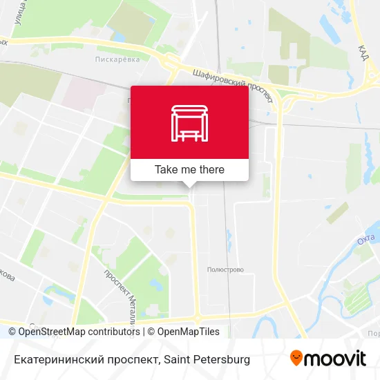 Екатерининский проспект map