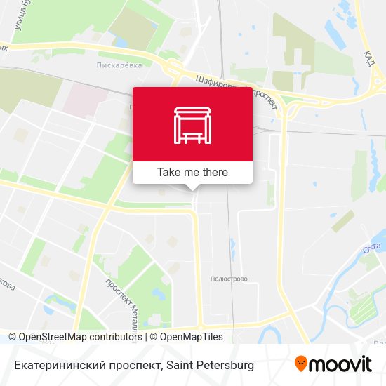 Екатерининский проспект map