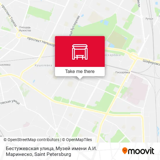 Бестужевская улица, Музей имени А.И. Маринеско map