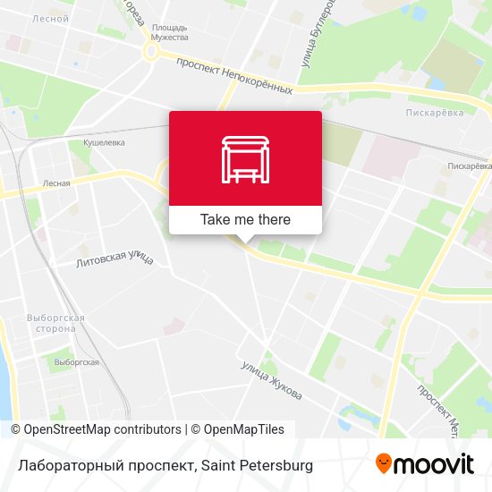 Лабораторный проспект map