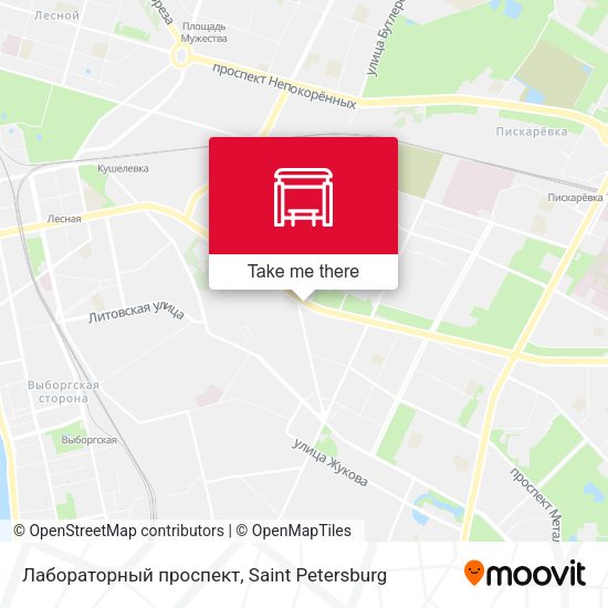 Лабораторный проспект map