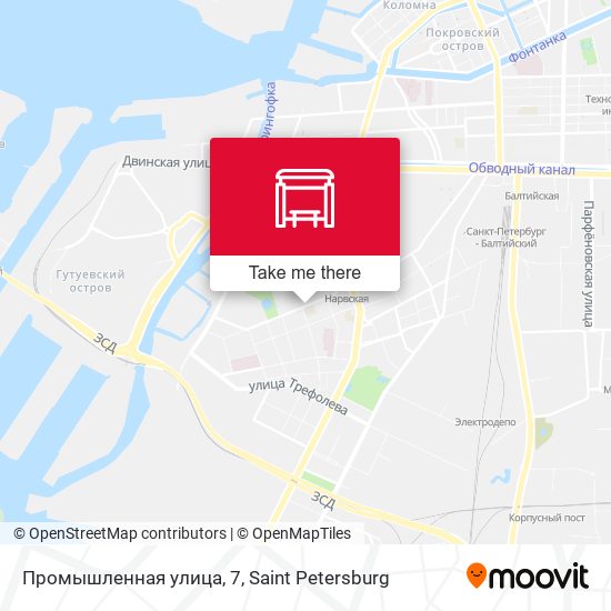 Промышленная улица, 7 map