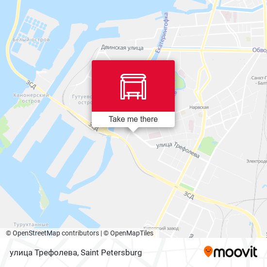 улица Трефолева map