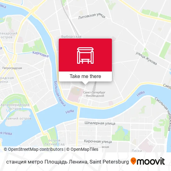 станция метро Площадь Ленина map