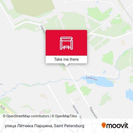 улица Лётчика Паршина map