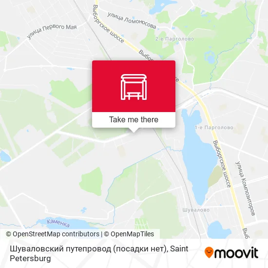 Шуваловский путепровод (посадки нет) map