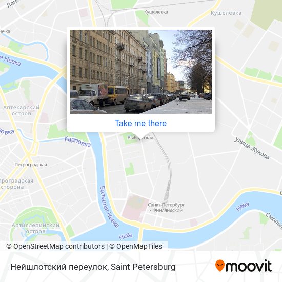 Нейшлотский переулок map