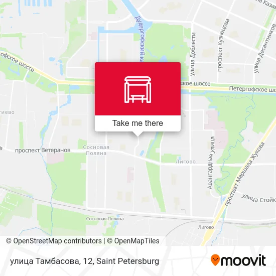 улица Тамбасова, 12 map