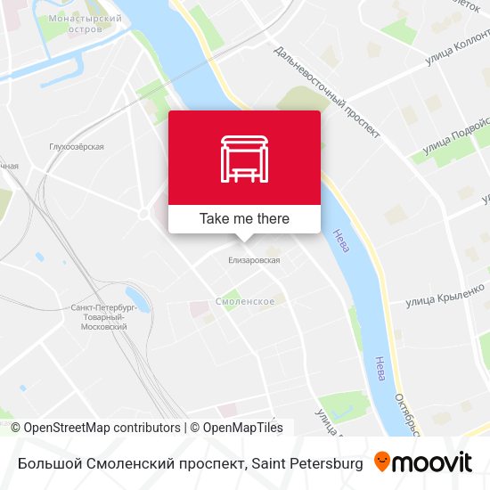 Большой Смоленский проспект map