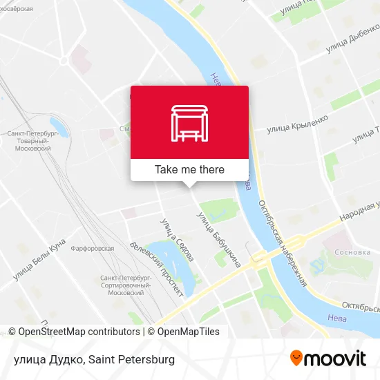 улица Дудко map