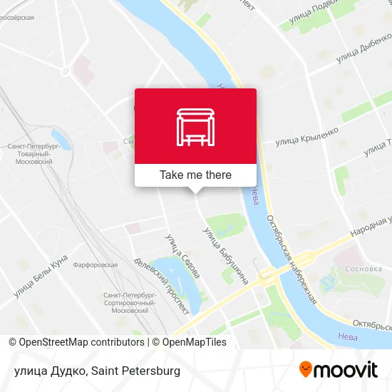 улица Дудко map