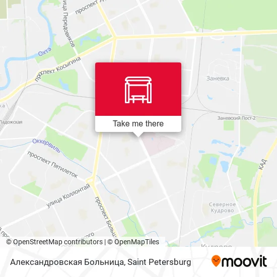 Александровская Больница map