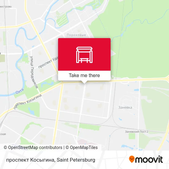 проспект Косыгина map