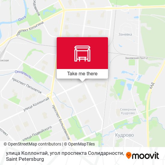 улица Коллонтай, угол проспекта Солидарности map