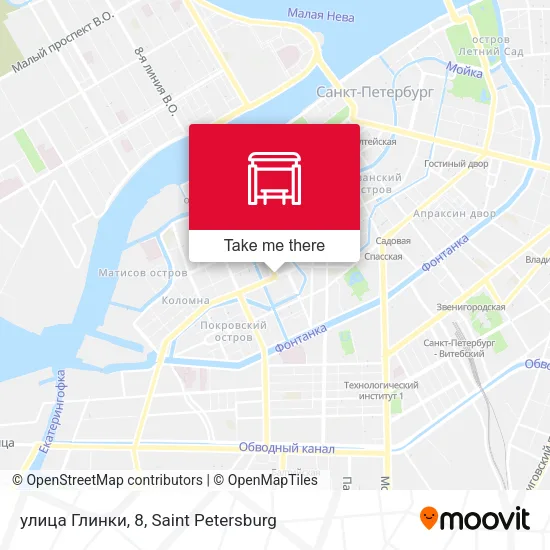 улица Глинки, 8 map