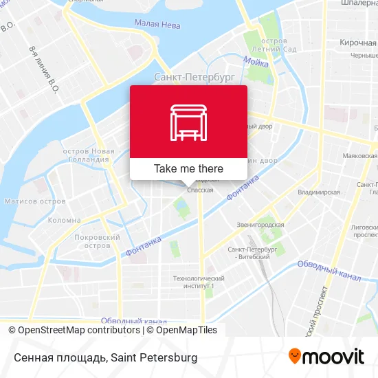Сенная площадь map