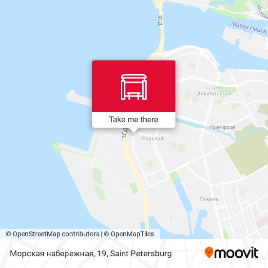 Морская набережная, 19 map