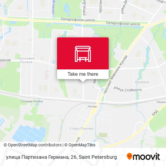 улица Партизана Германа, 26 map