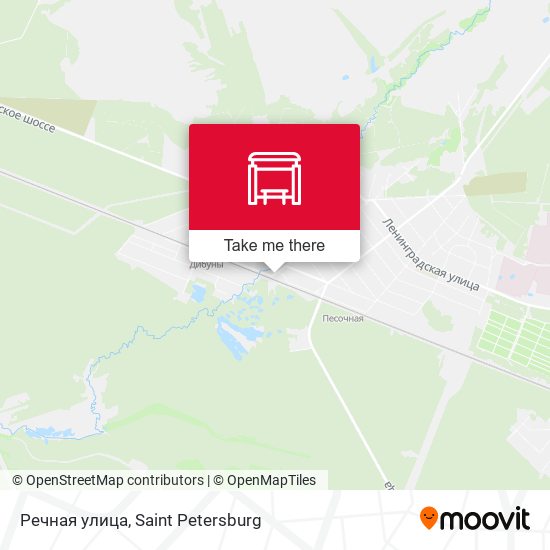 Речная улица map