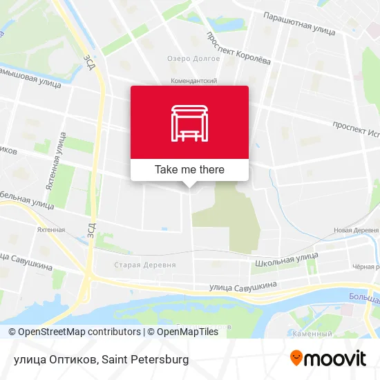 улица Оптиков map