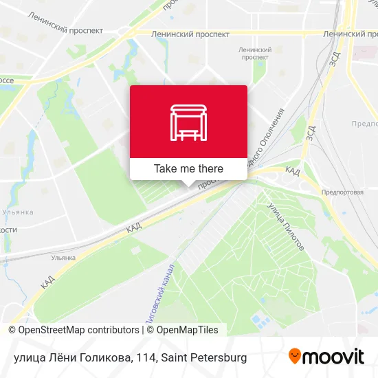 улица Лёни Голикова, 114 map