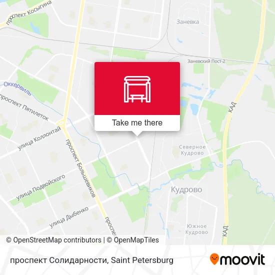проспект Солидарности map