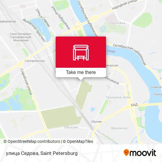 улица Седова map