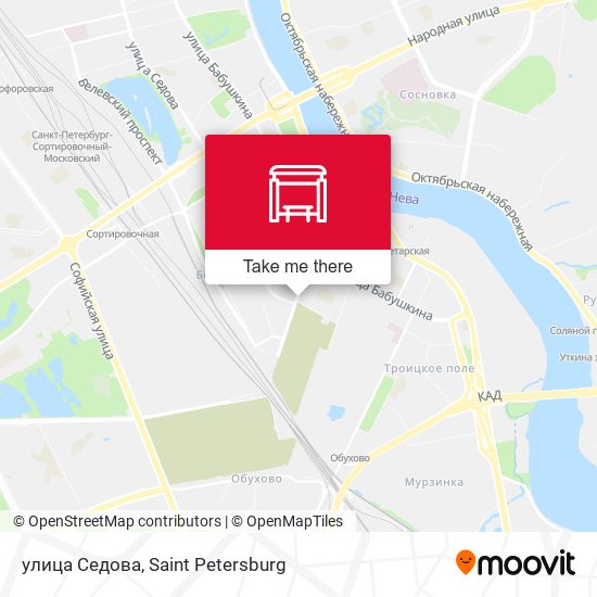 улица Седова map